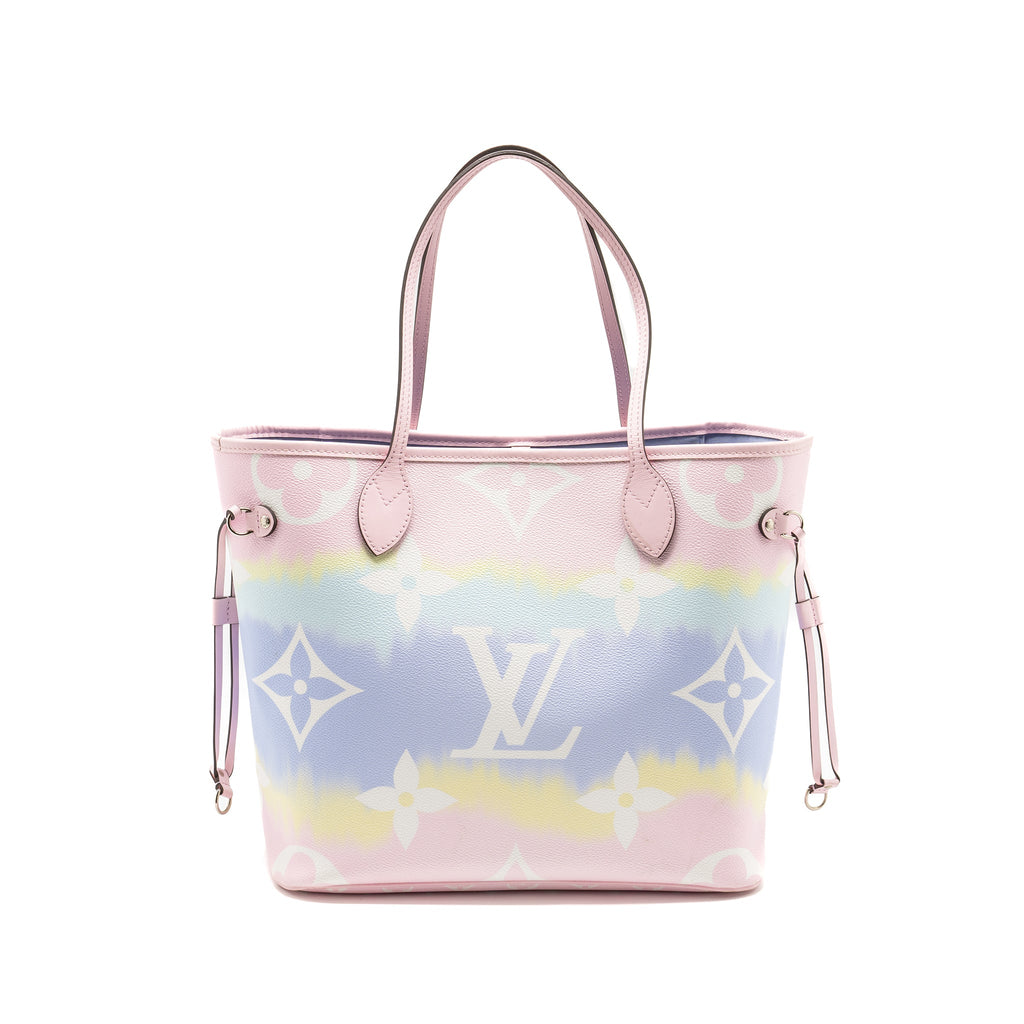 LOUIS VUITTON NEVERFULL MM ESCAL GIANT CANVAS PASTEL PINK SHW