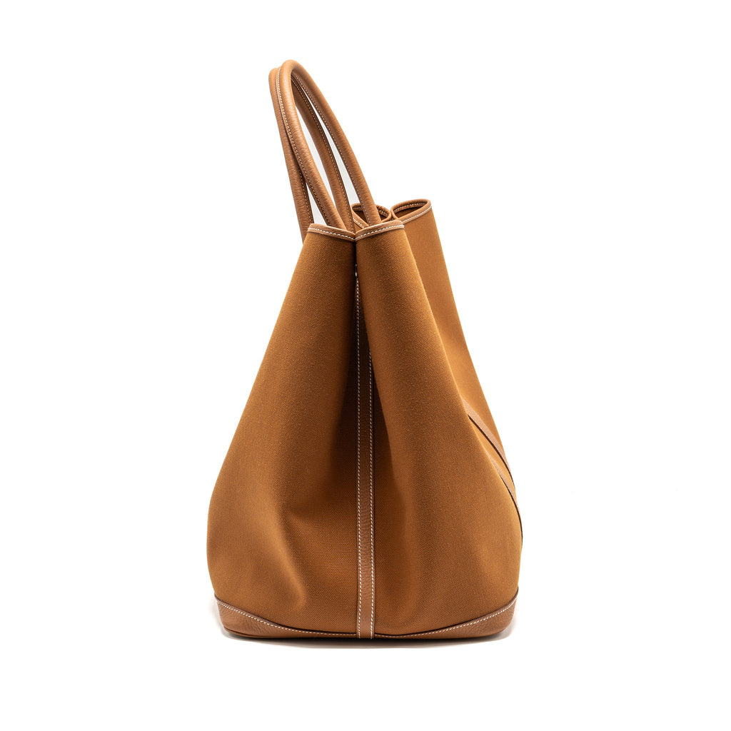 HERMES GARDEN PARTY 49 CANVAS/NEGONDA GOLD SHW