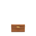 HEMES KELLY LONG WALLET EPSOM GOLD GHW
