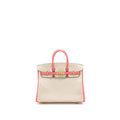 HERMES BIRKIN 25 SPECIAL ORDER SWIFT CRAIE/ROSE AZALEE GHW