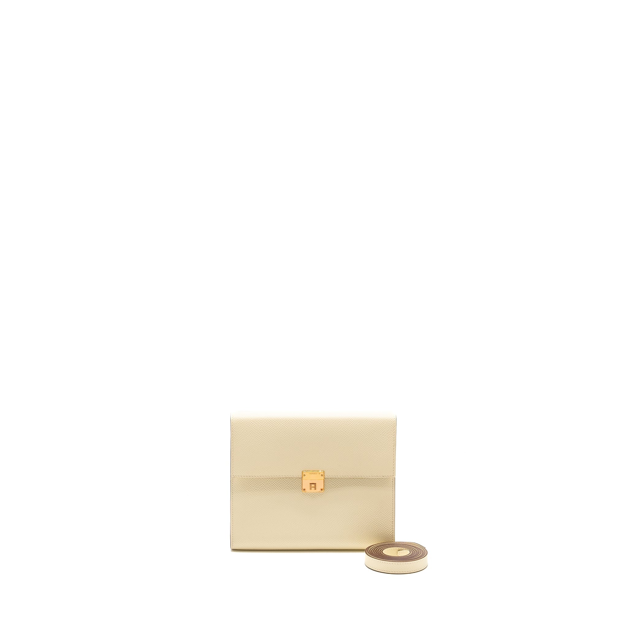 HERMES CLIC 16 WALLET EPSOM NATA RGHW