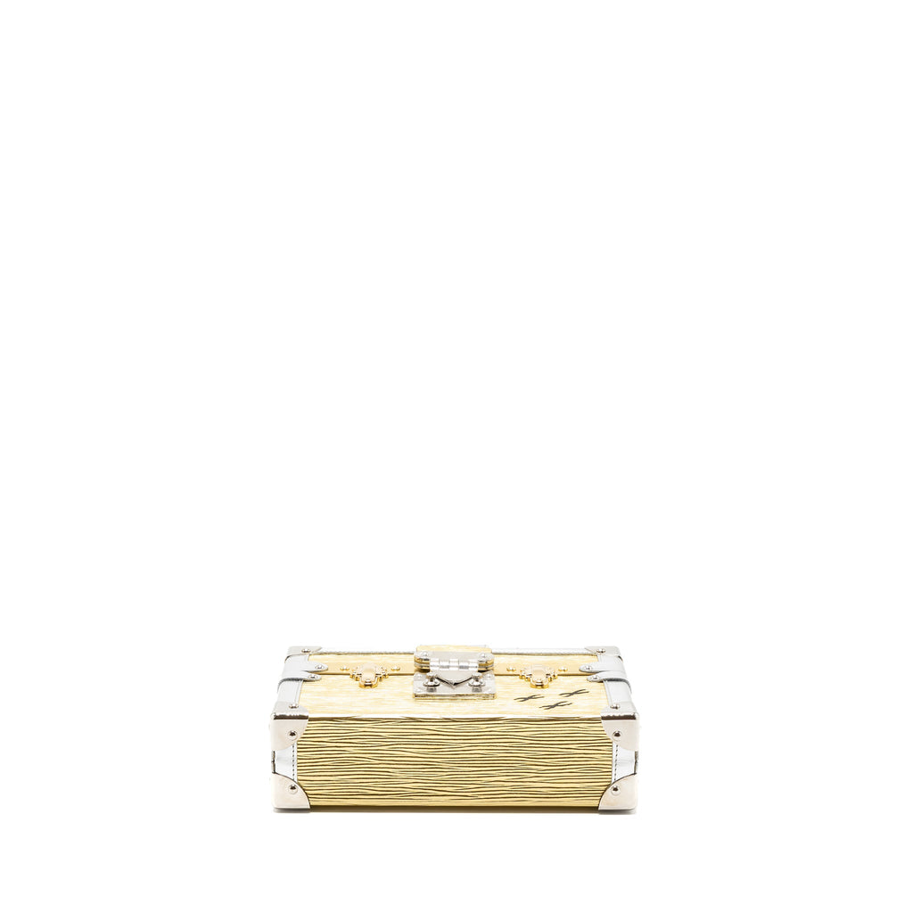 LOUIS VUITTON PETIT MALLE EPI GOLD / SILVER SHW