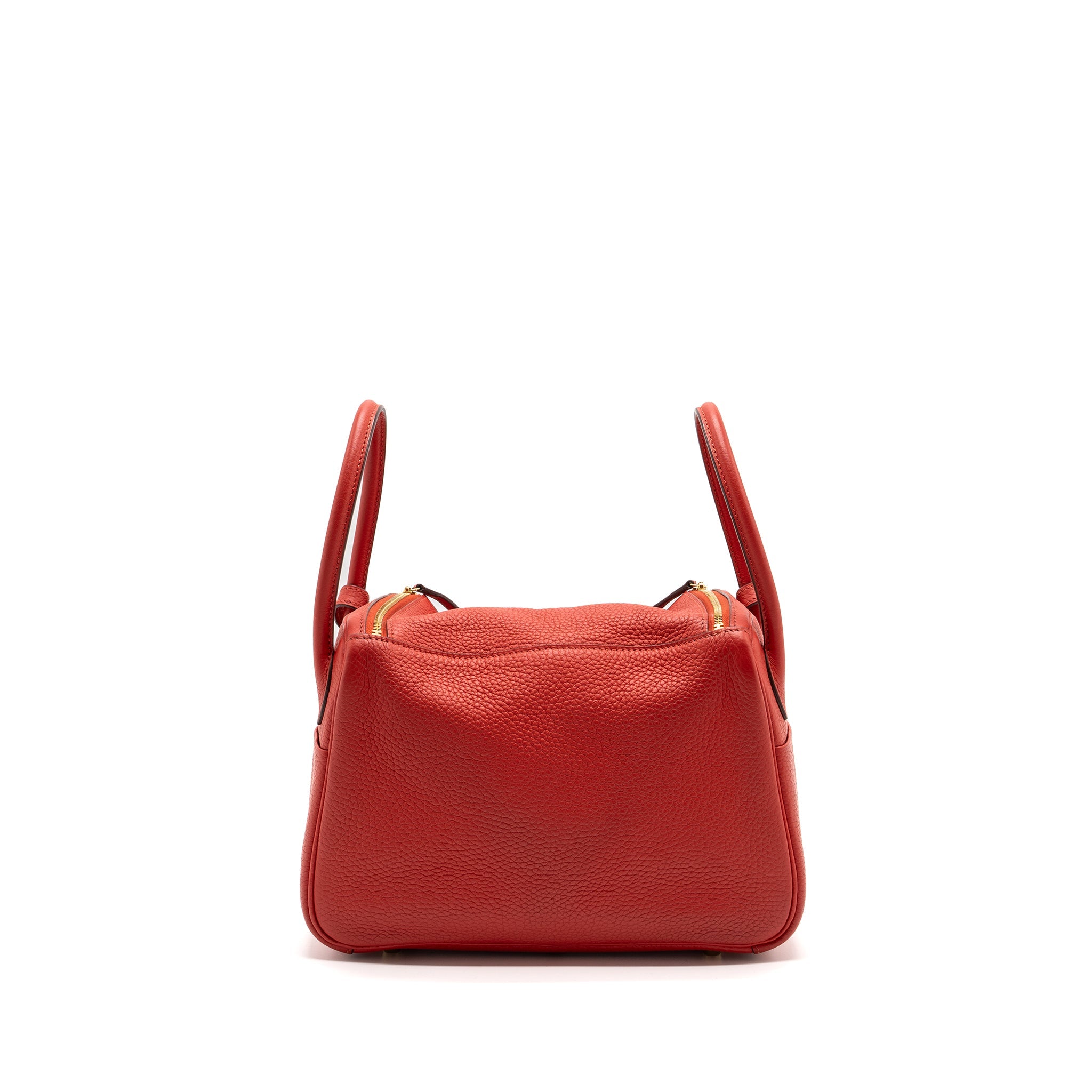 HERMES LINDY 26 CLEMENCE ROUGE TOMATE GHW