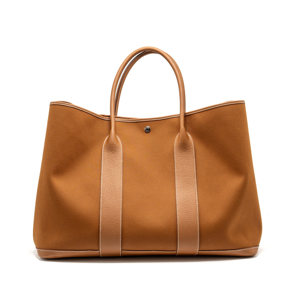 HERMES GARDEN PARTY 49 CANVAS/NEGONDA GOLD SHW