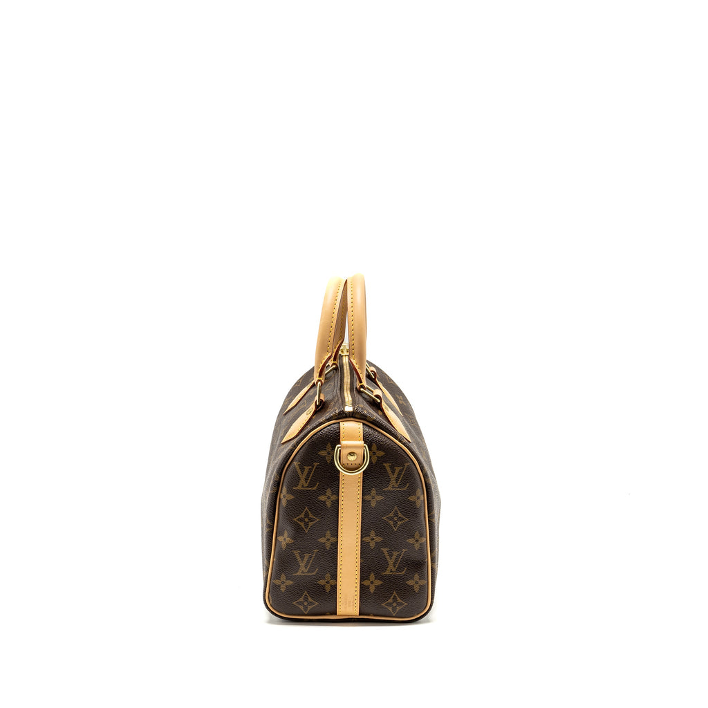 LOUIS VUITTON SPEEDY BANDOULIERE 25 MONOGRAM CANVAS GHW
