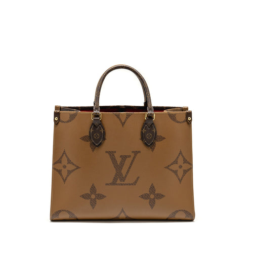 LOUIS VUITTON ONTHEGO MM MONOGRAM CANVAS GHW