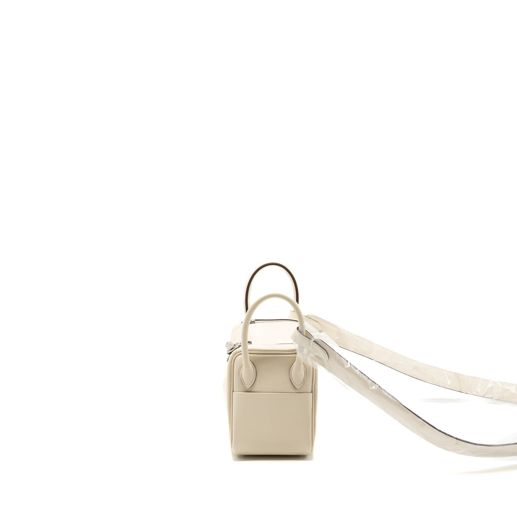 HERMES MINI LINDY SWIFT NATA / LIME SHW