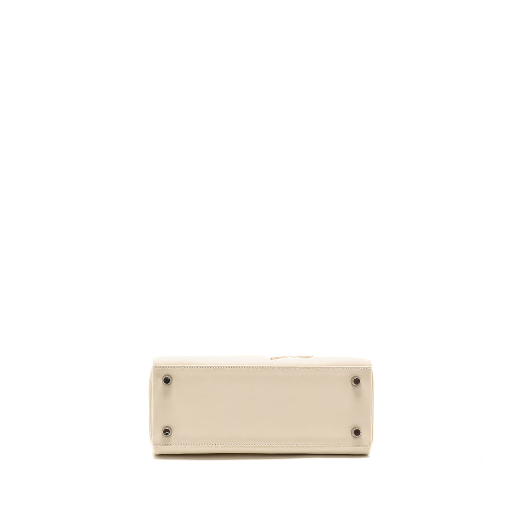 HERMES KELLY 25 IN AND OUT SWIFT IMPRIME NATA/MULTICOLOUR SHW