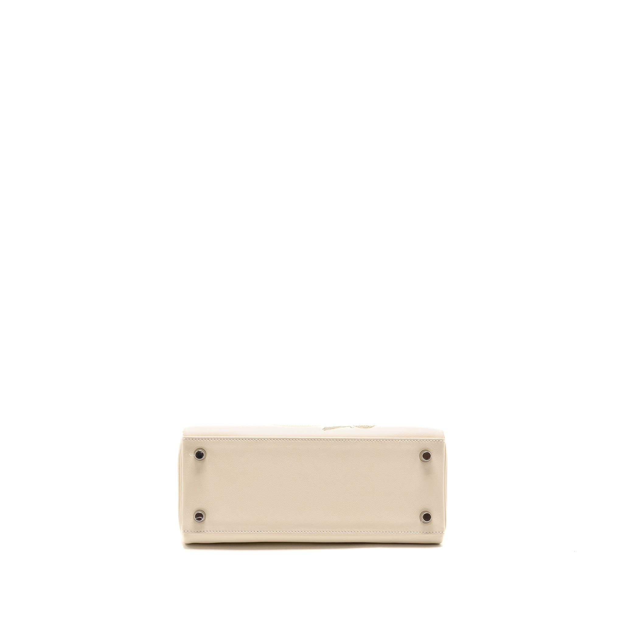 HERMES KELLY 25 IN AND OUT SWIFT IMPRIME NATA/MULTICOLOUR SHW