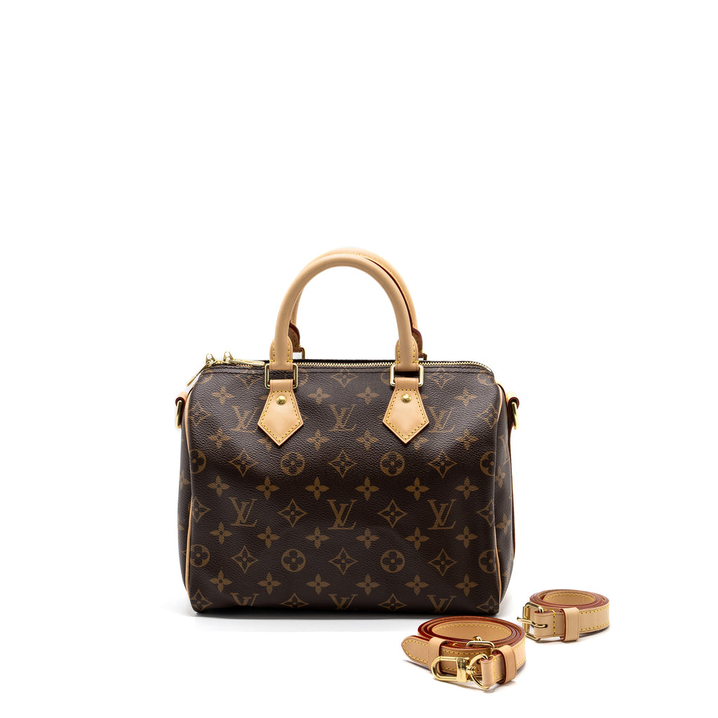 LOUIS VUITTON SPEEDY BANDOULIERE 25 MONOGRAM CANVAS GHW