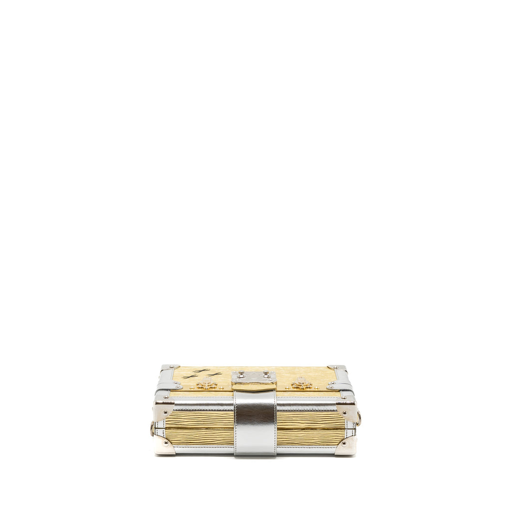 LOUIS VUITTON PETIT MALLE EPI GOLD / SILVER SHW