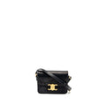 CELINE TEEN TRIOMPHE BAG CALFSKIN BLACK GHW