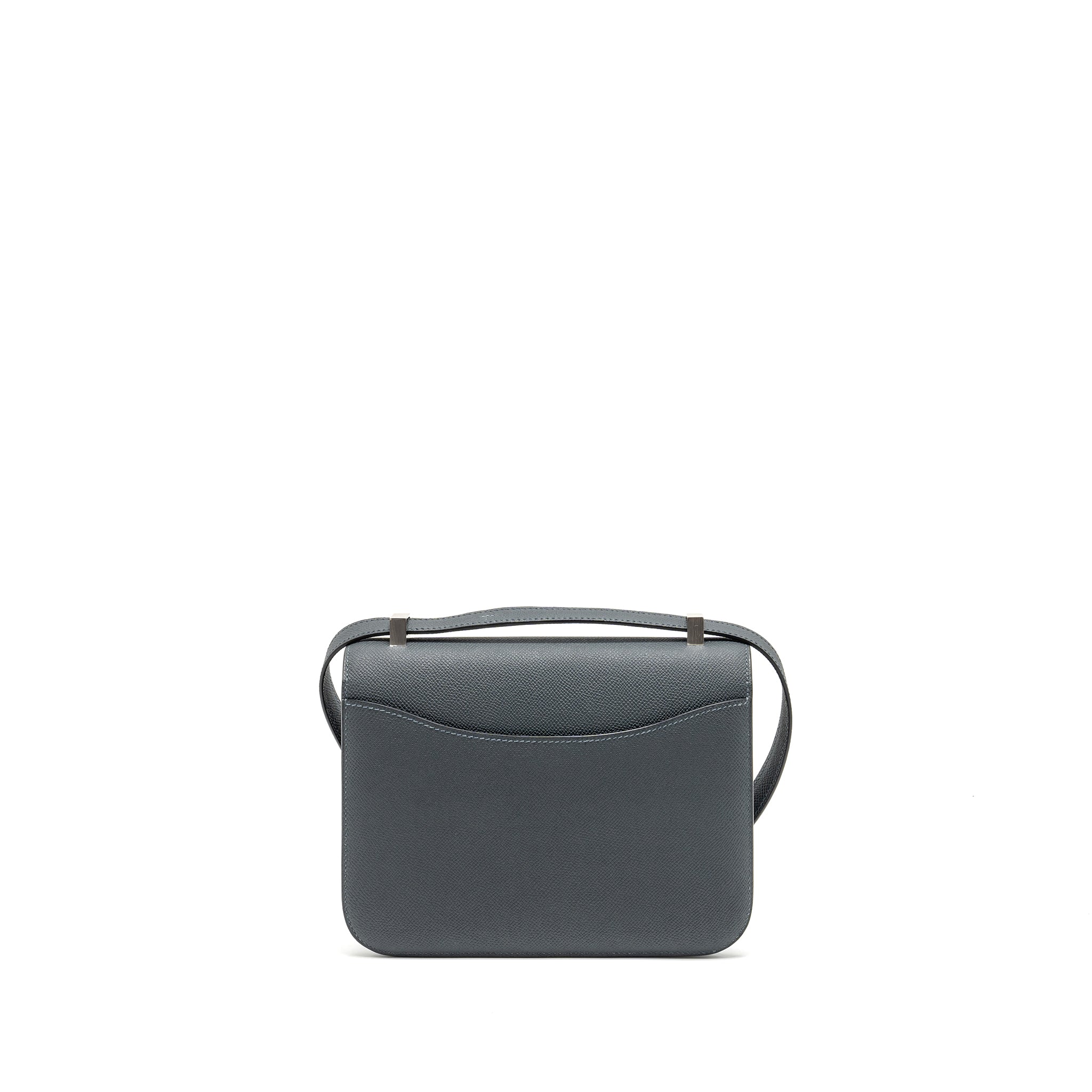 HERMES CONSTANCE 24 EPSOM GRIS MISTY BRUSHED SHW