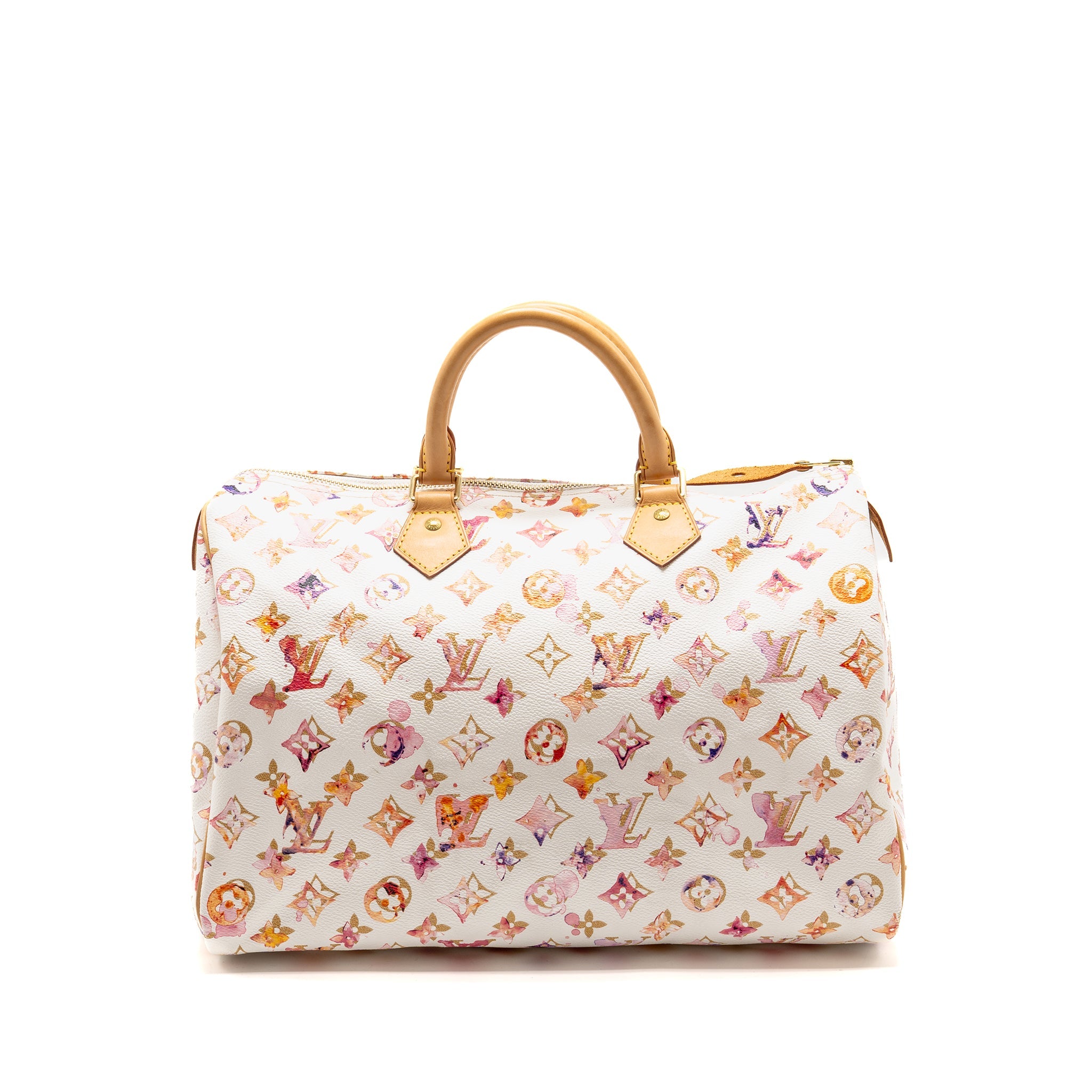 LOUIS VUITTON SPEEDY 35 BOSTON BAG WATERCOLOR MONOGRAM CANVAS MULTICOLOUR GHW