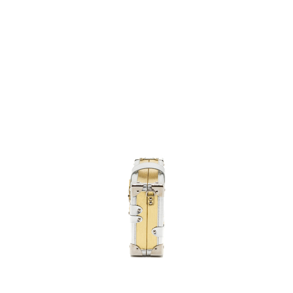 LOUIS VUITTON PETIT MALLE EPI GOLD / SILVER SHW