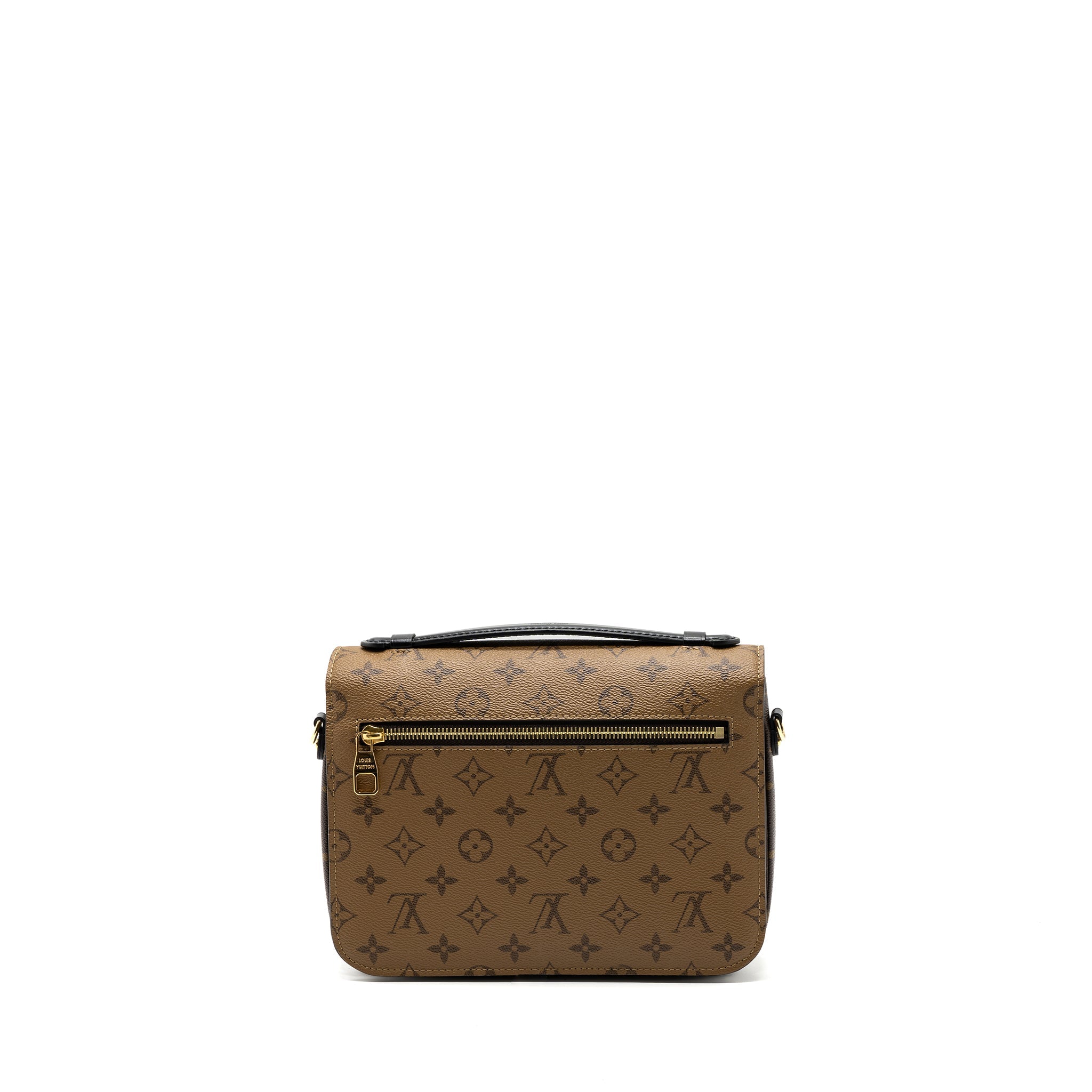 LOUIS VUITTON POCHETTE MÉTIS MONOGRAM REVERSE CANVAS GHW