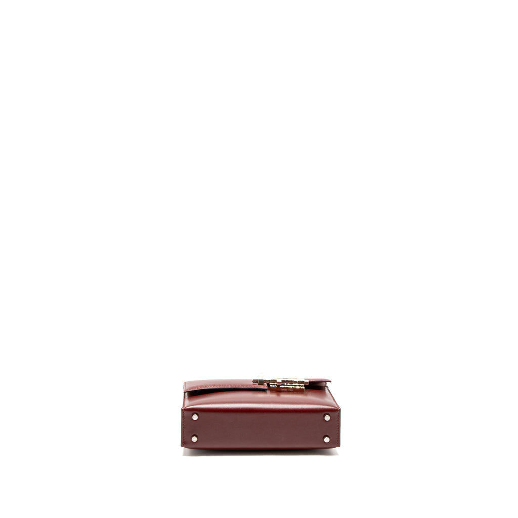 HERMES MINI VERROU BAG TADELAKT ROUGE H SHW