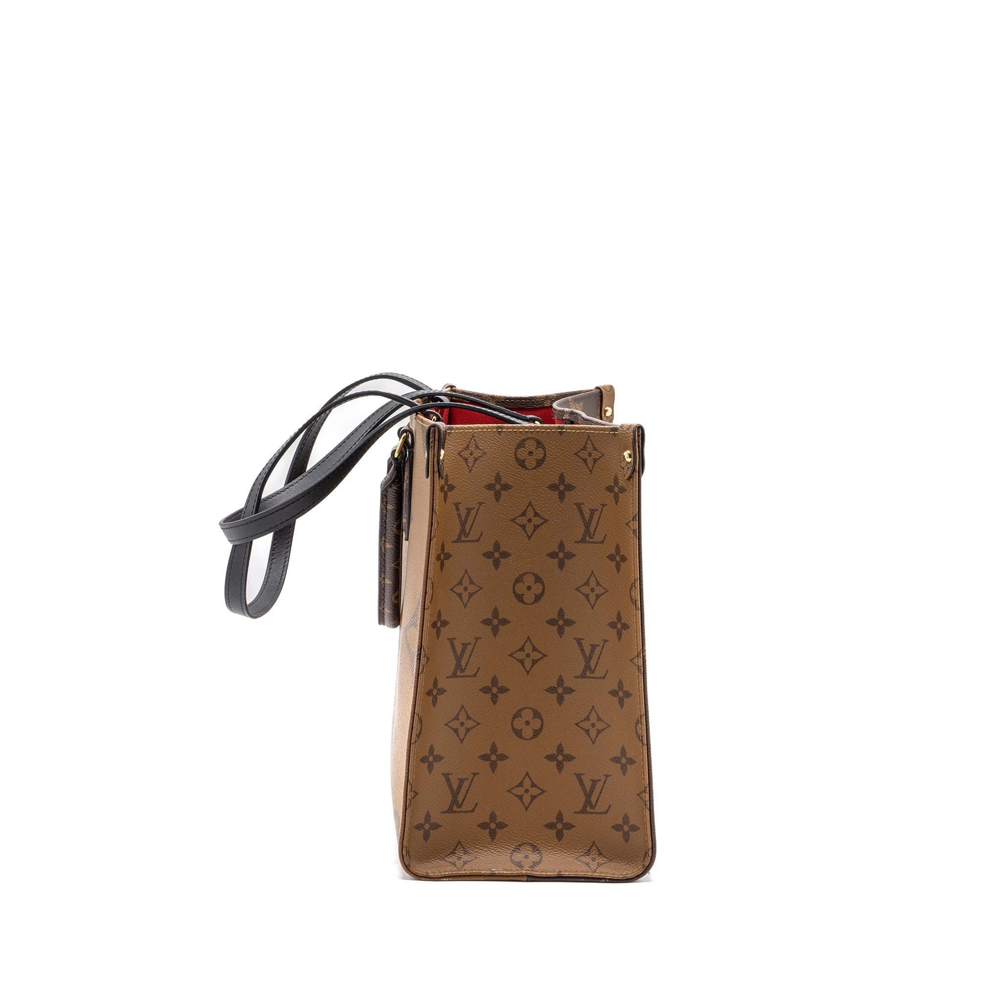 LOUIS VUITTON ONTHEGO MM MONOGRAM CANVAS GHW
