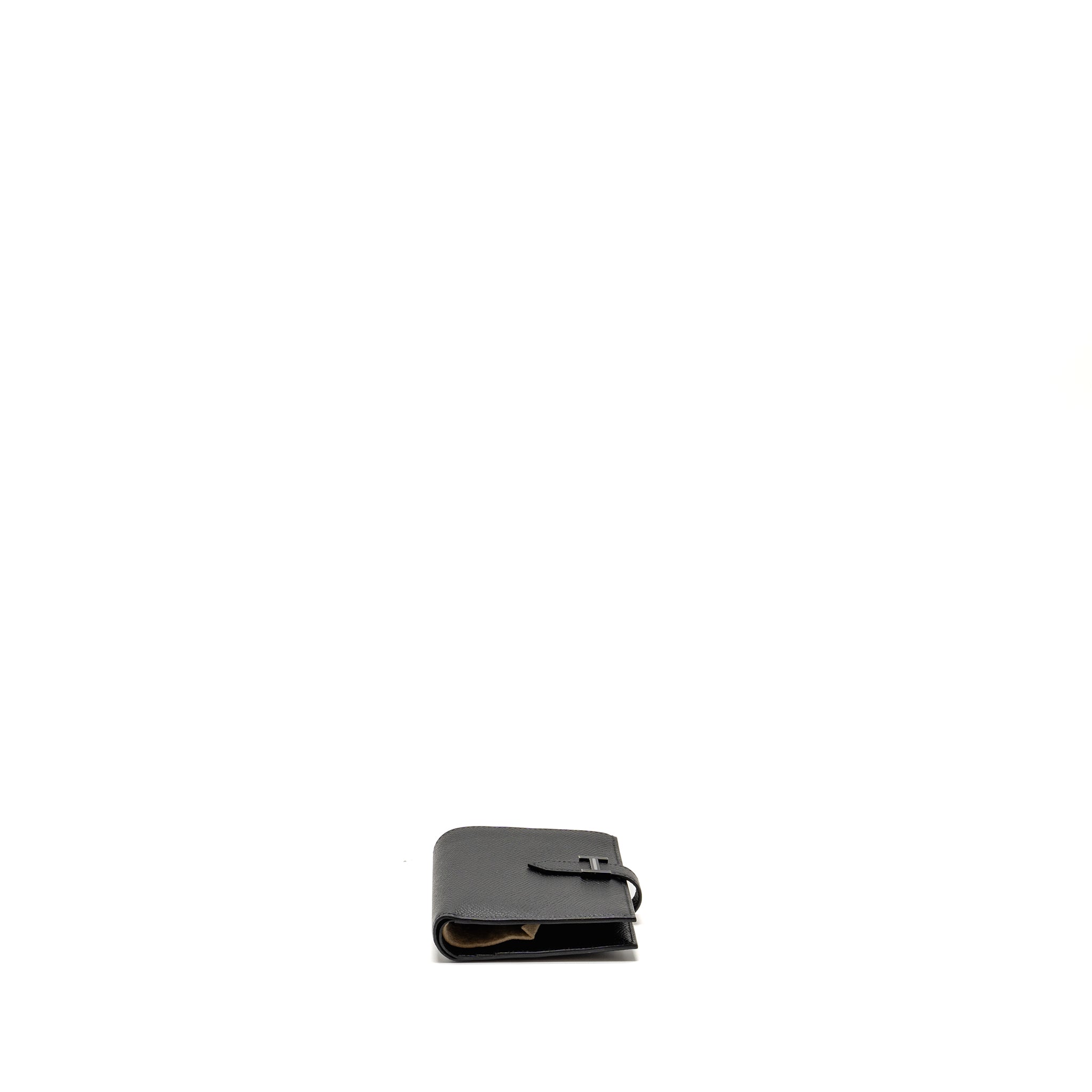 HERMES BEARN COMPACT WALLET EPSOM SO BLACK