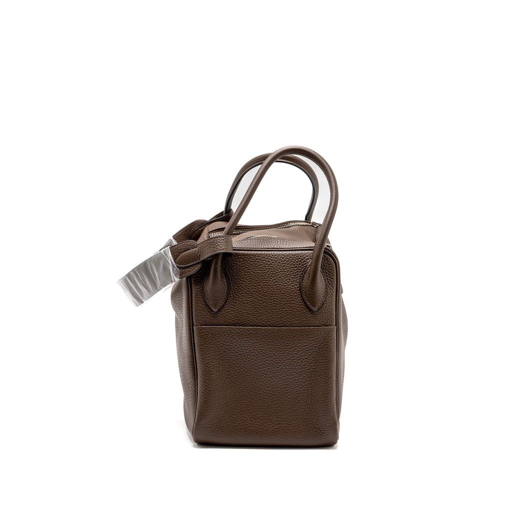 HERMES LINDY 34 CLEMENCE CHOCOLATE SHW