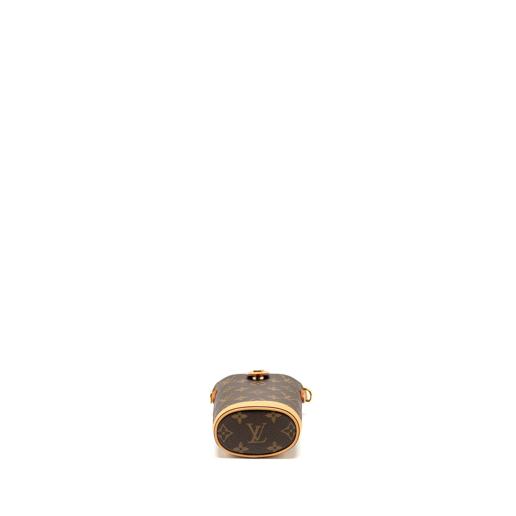 LOUIS VUITTON FOLD ME POUCH MONOGRAM CANVAS GHW