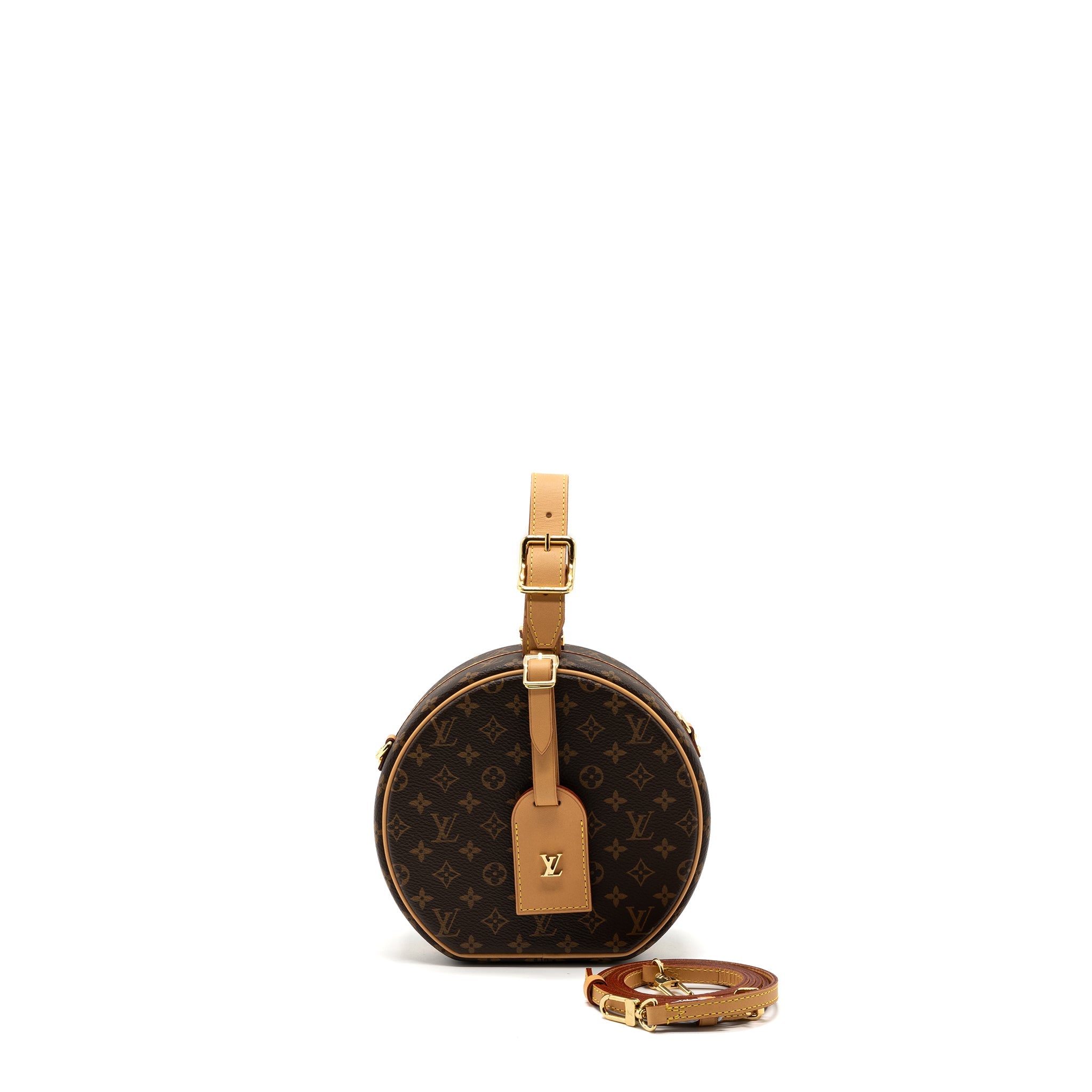 LOUIS VUITTON PETITE BOITE CHAPEAU MONOGRAM CANVAS GHW
