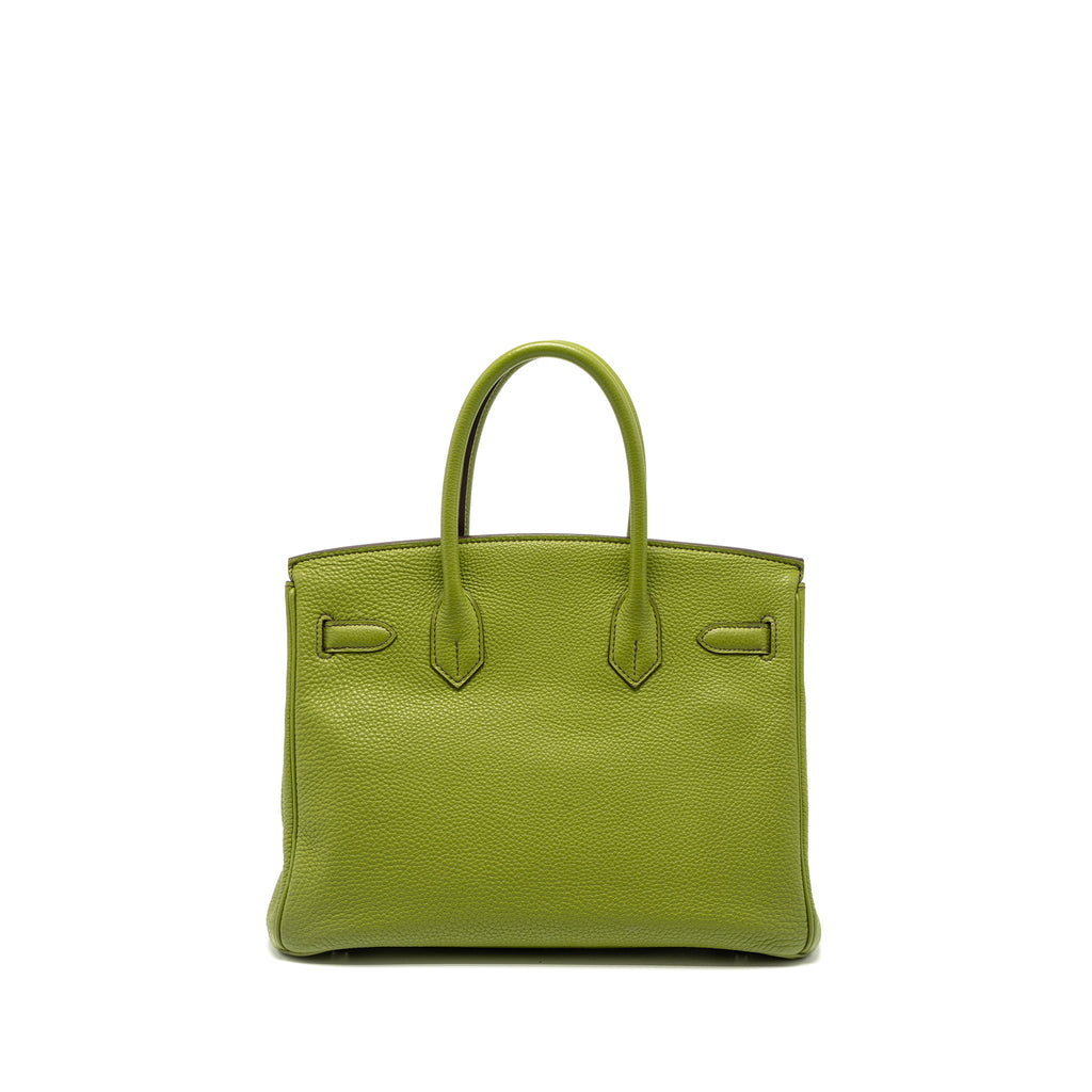 HERMES BIRKIN 30 TOGO VERT ANIS SHW