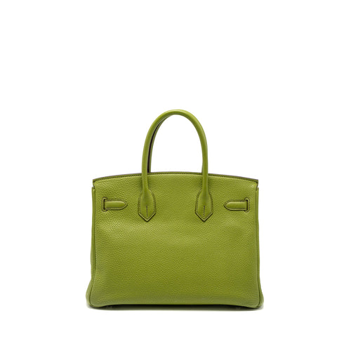 HERMES BIRKIN 30 TOGO VERT ANIS SHW