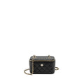 CHANEL LONG VANITY WITH CHAIN CAVIAR BLACK LGHW