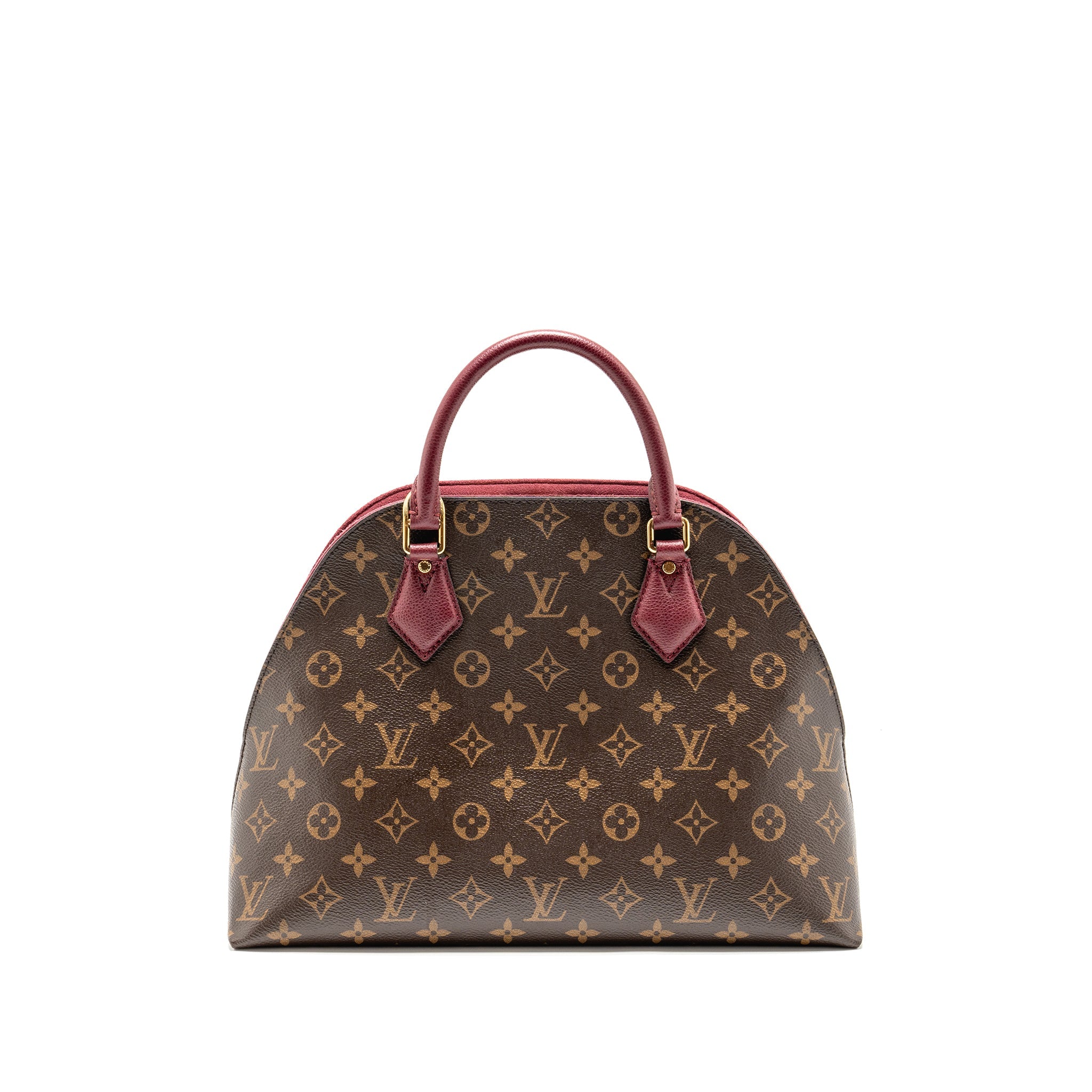 LOUIS VUITTON ALMA B’N’B BAG MONOGRAM CANVAS RASPBERRY GHW