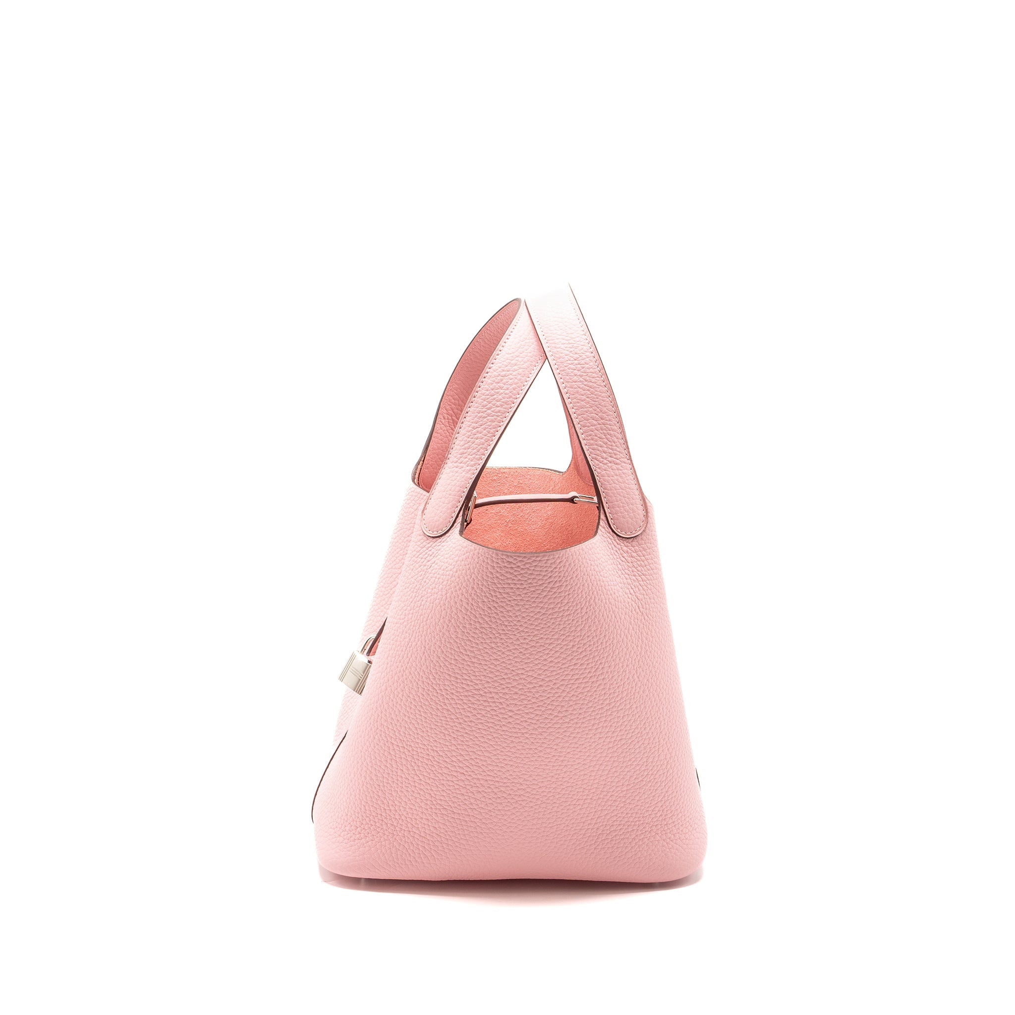 HERMES PICOTIN 22 LOCK BAG CLEMENCE ROSE SAKURA SHW