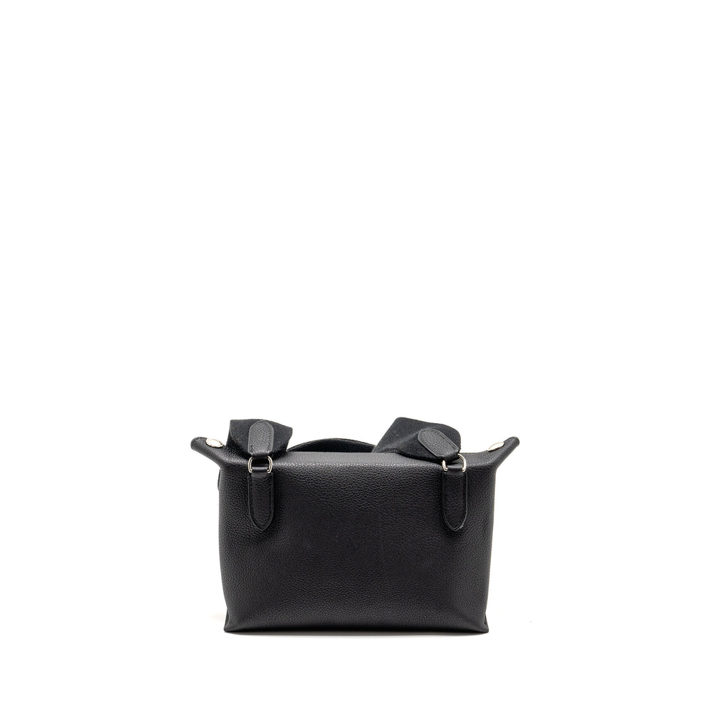 HERMES VIDEPOCHES BAG TOGO BLACK SHW