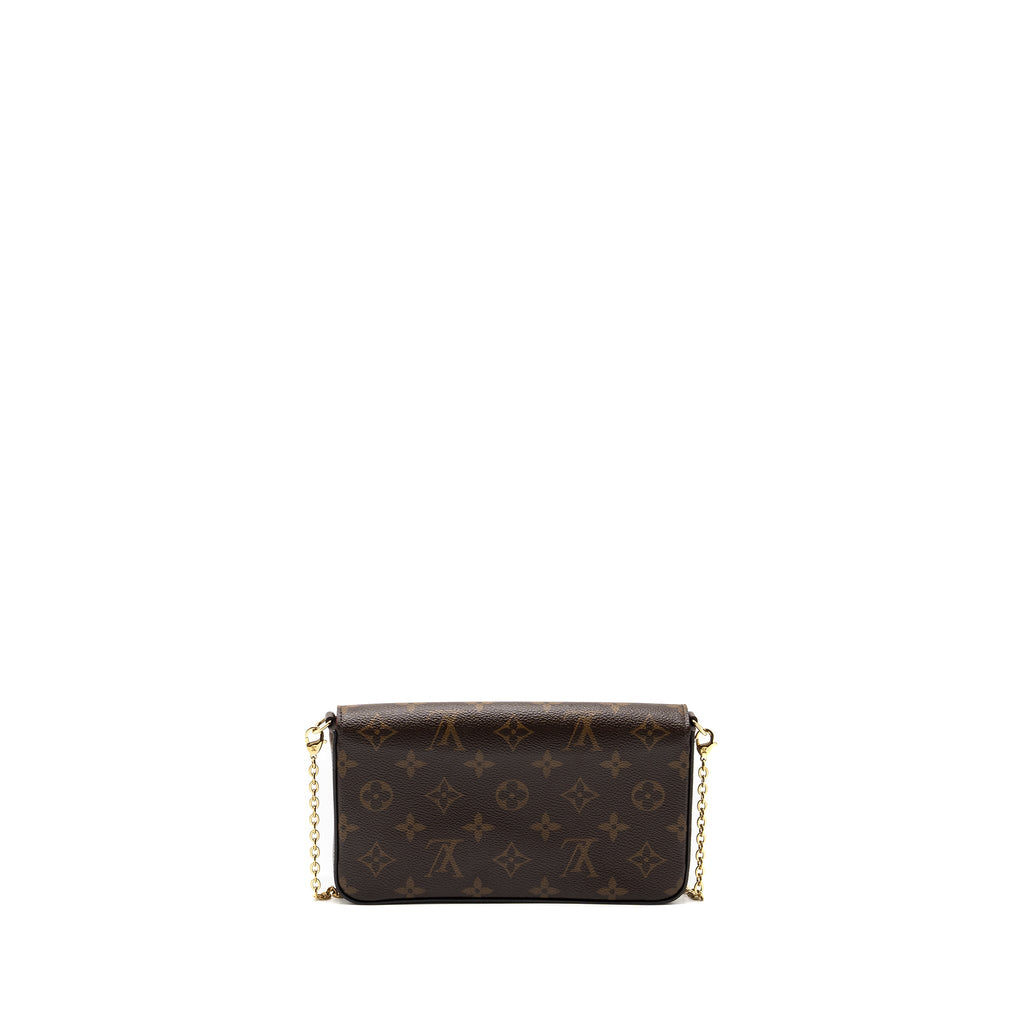 LOUIS VUITTON FELICIE POCHETTE MONOGRAM CANVAS GHW
