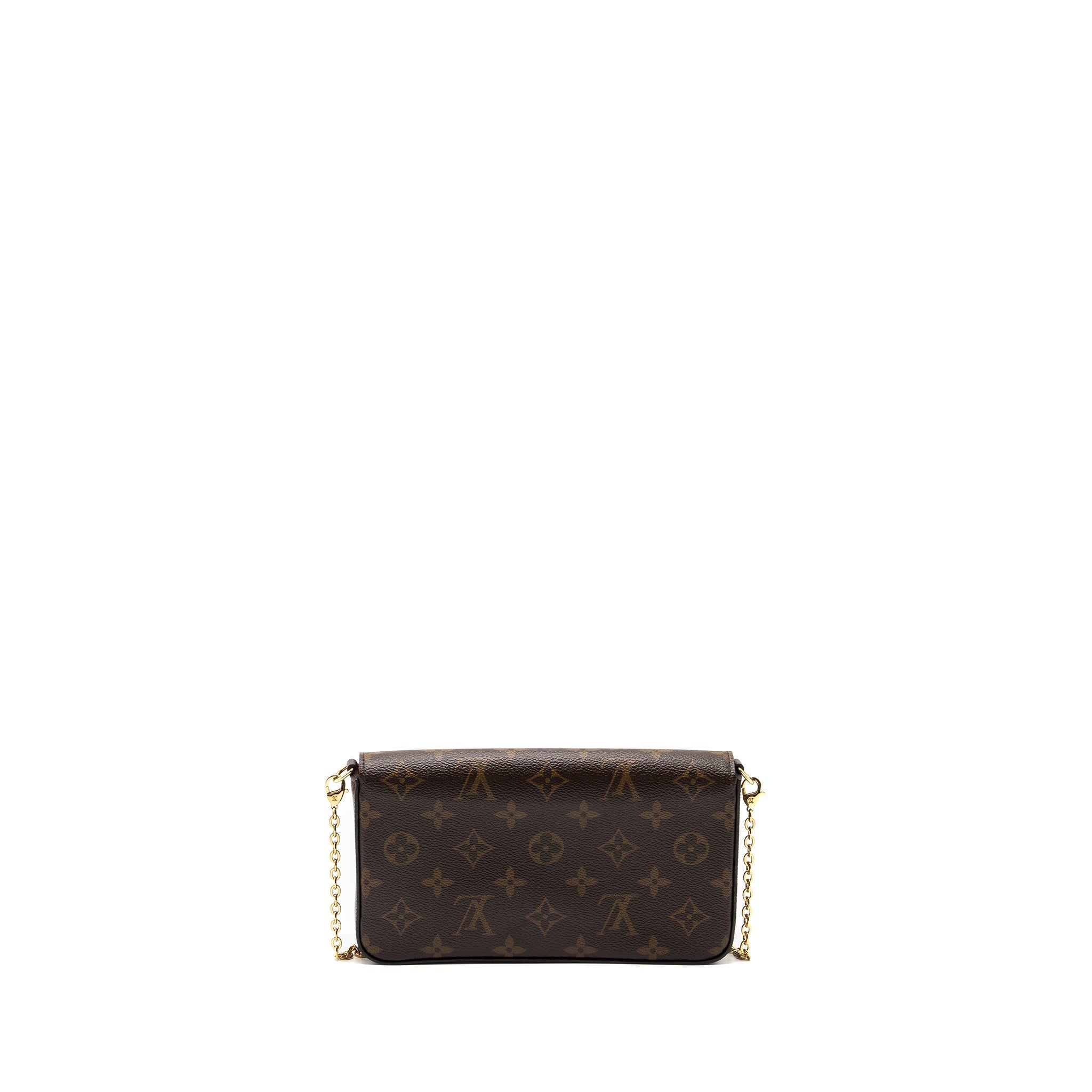 LOUIS VUITTON FELICIE POCHETTE MONOGRAM CANVAS GHW
