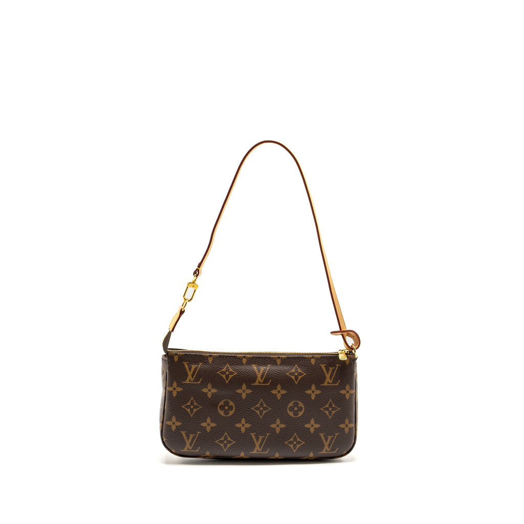 LOUIS VUITTON POCHETTE ACCESSORIES MONOGRAM CANVAS GHW