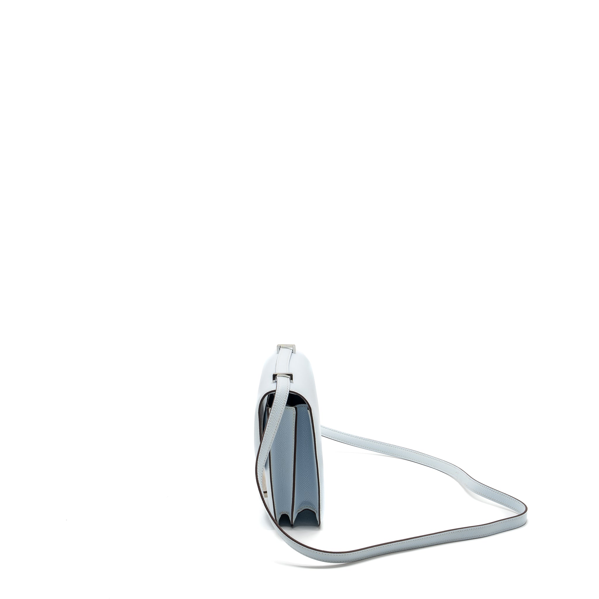 HERMES MINI CONSTANCE EPSOM BLUE BRUME SHW