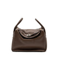 HERMES LINDY 34 CLEMENCE CHOCOLATE SHW