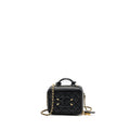 CHANEL MINI FILIGREE VANITY CASE CAVIAR BLACK GHW