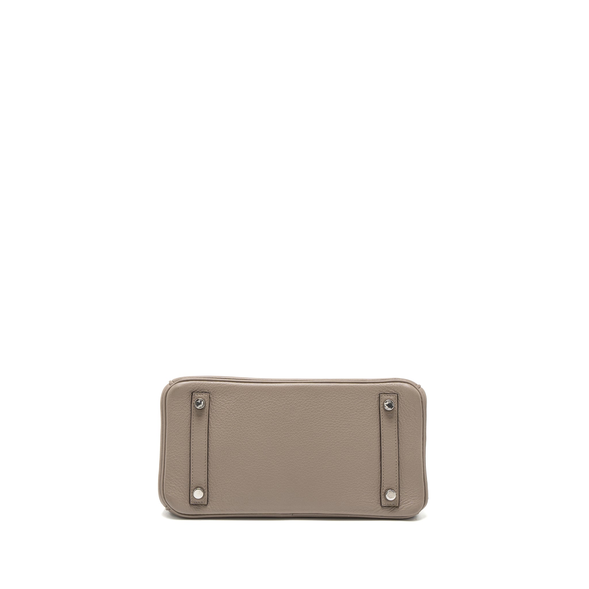 HERMES BIRKIN 25 TAURILLON NOVILLO M8 GRIS ASPHALTE SHW