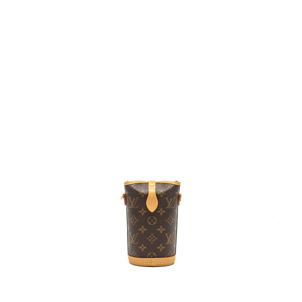 LOUIS VUITTON FOLD ME POUCH MONOGRAM CANVAS GHW