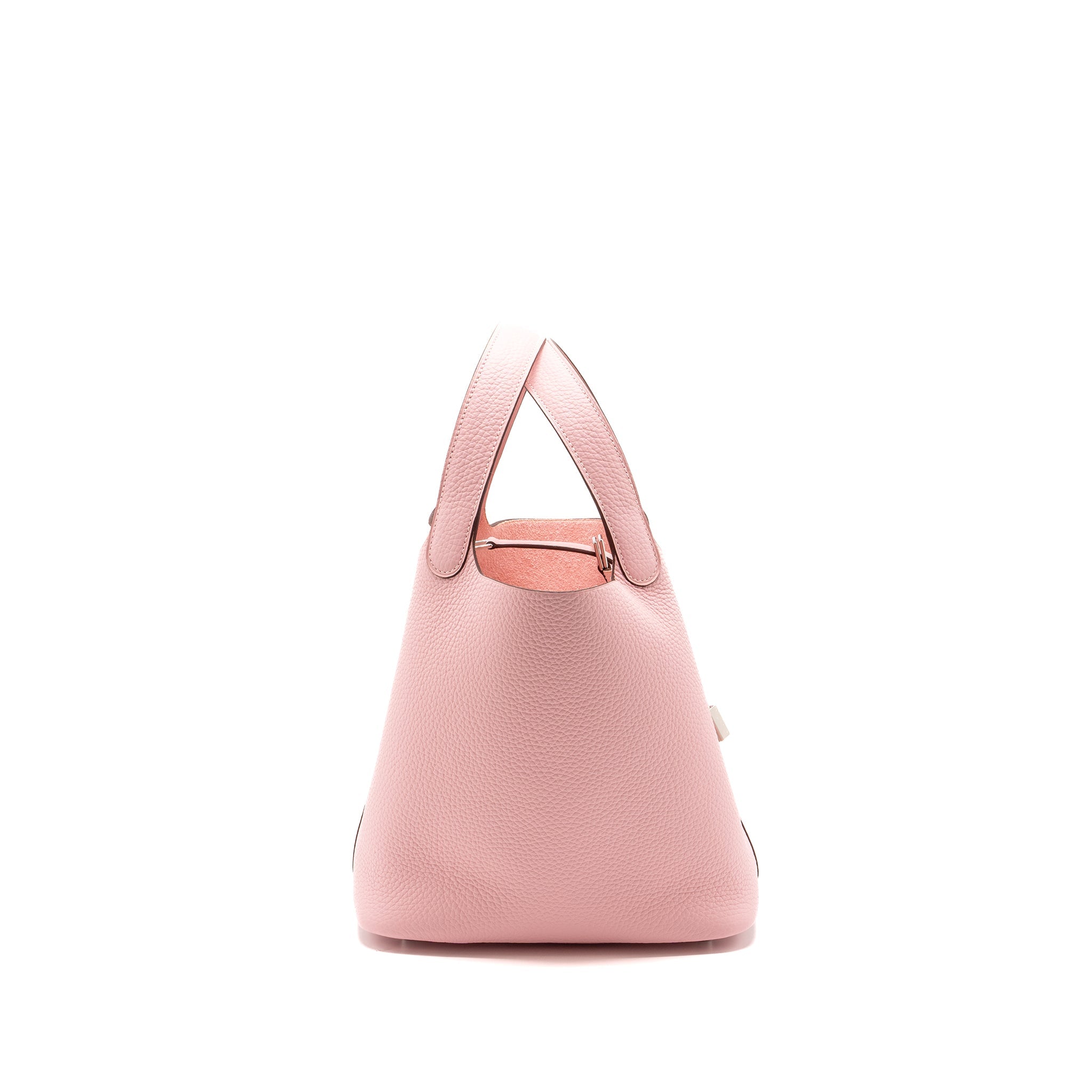 HERMES PICOTIN 22 LOCK BAG CLEMENCE ROSE SAKURA SHW