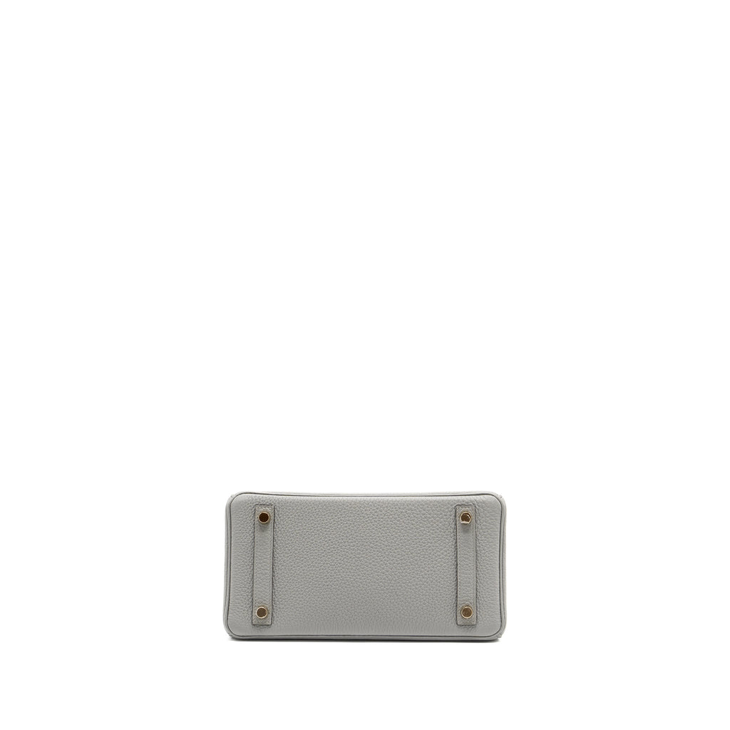 HERMES BIRKIN 25 TOGO GRIS MOUNTIE GHW