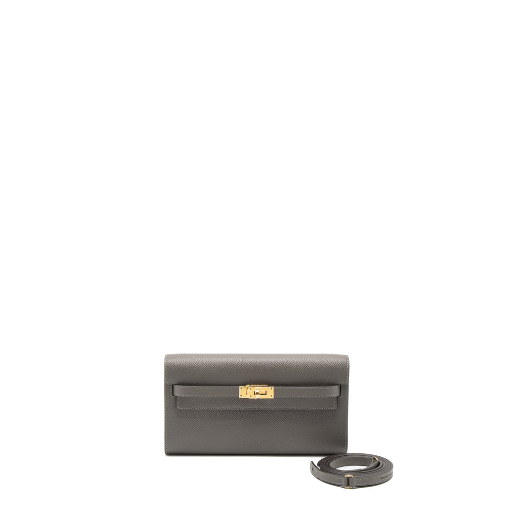 HERMES KELLY TO GO EPSOM GRIS MEYER GHW