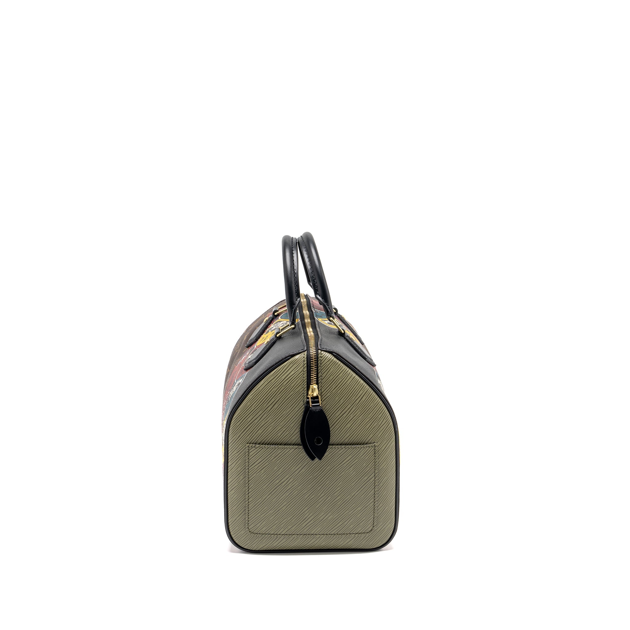 LOUIS VUITTON KABUKI LIMITED EDITION SPEEDY 30 MONOGRAM CANVAS/EPI MULTICOLOUR GHW
