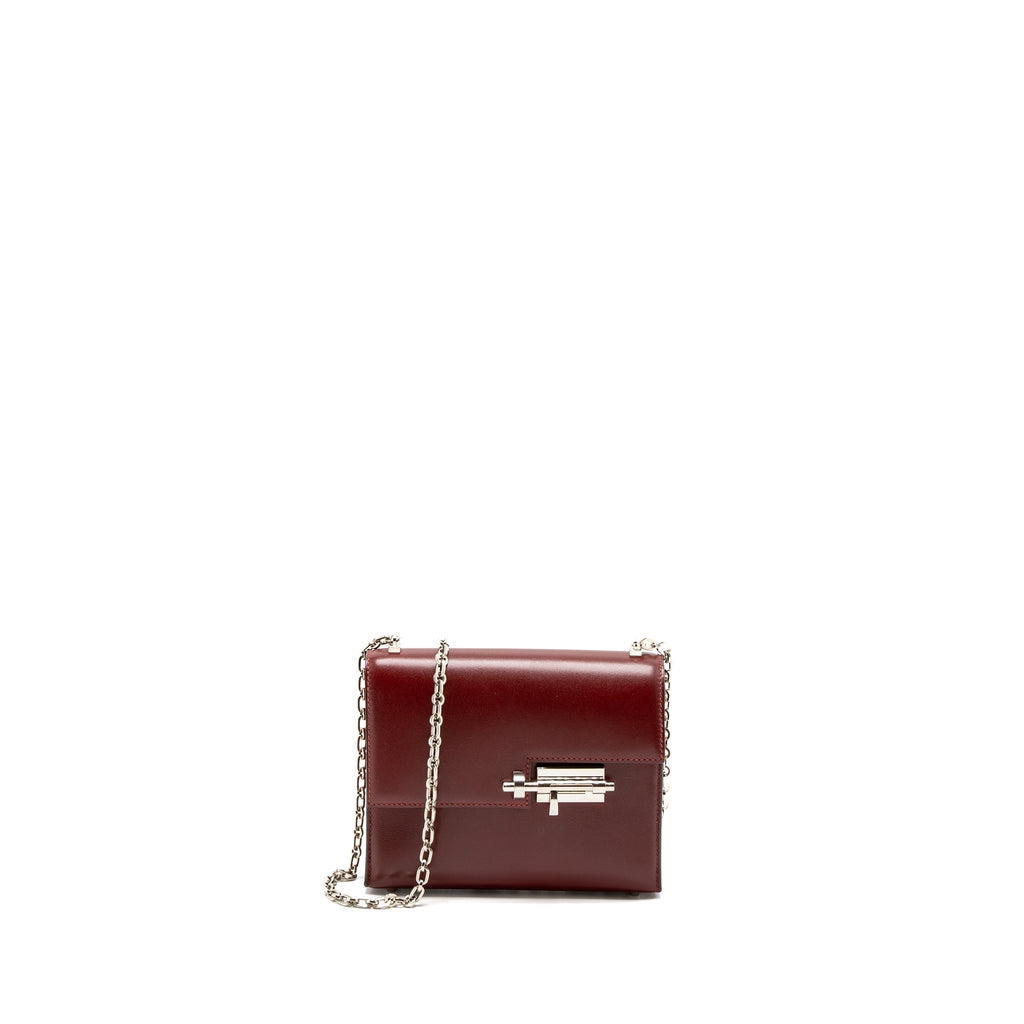 HERMES MINI VERROU BAG TADELAKT ROUGE H SHW