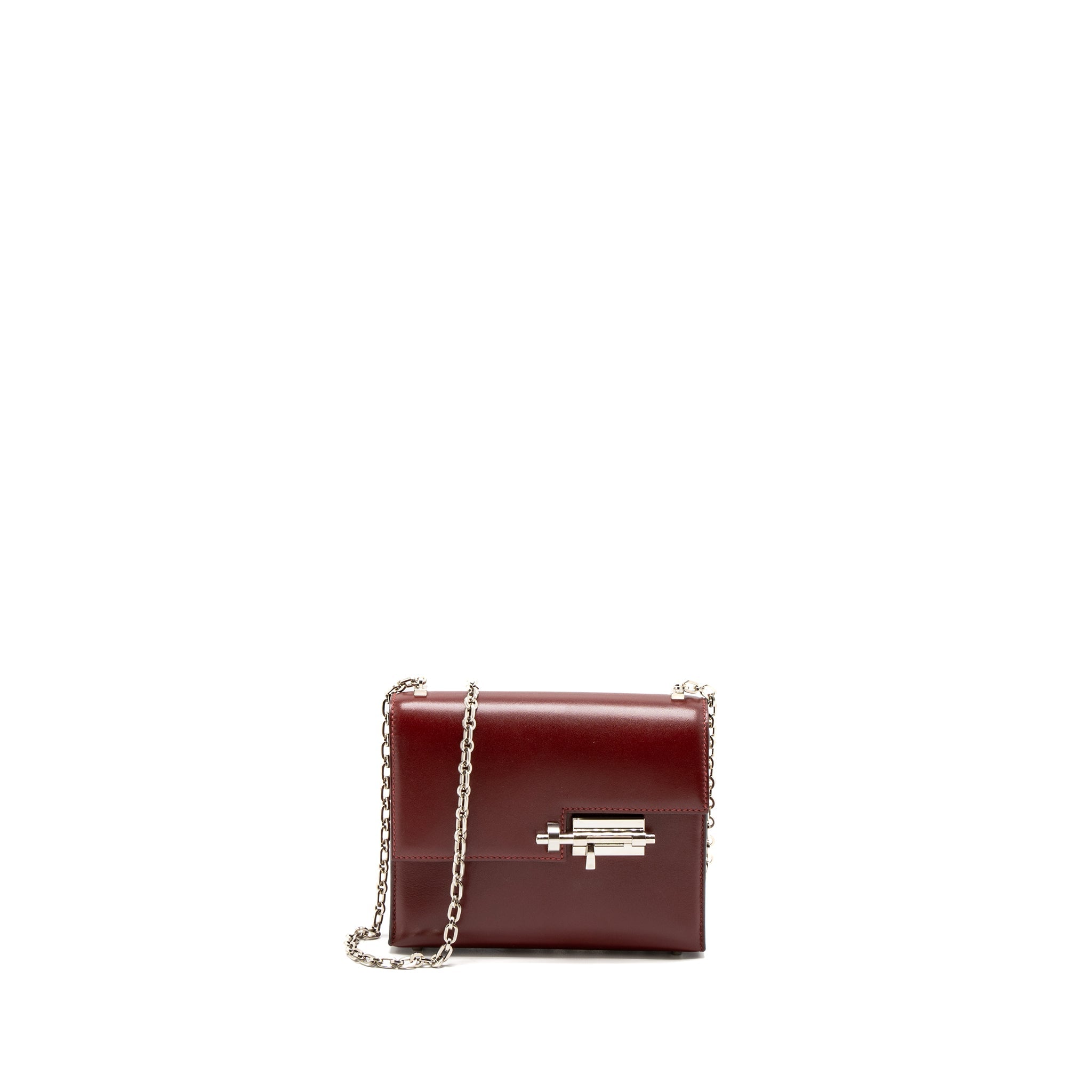 HERMES MINI VERROU BAG TADELAKT ROUGE H SHW
