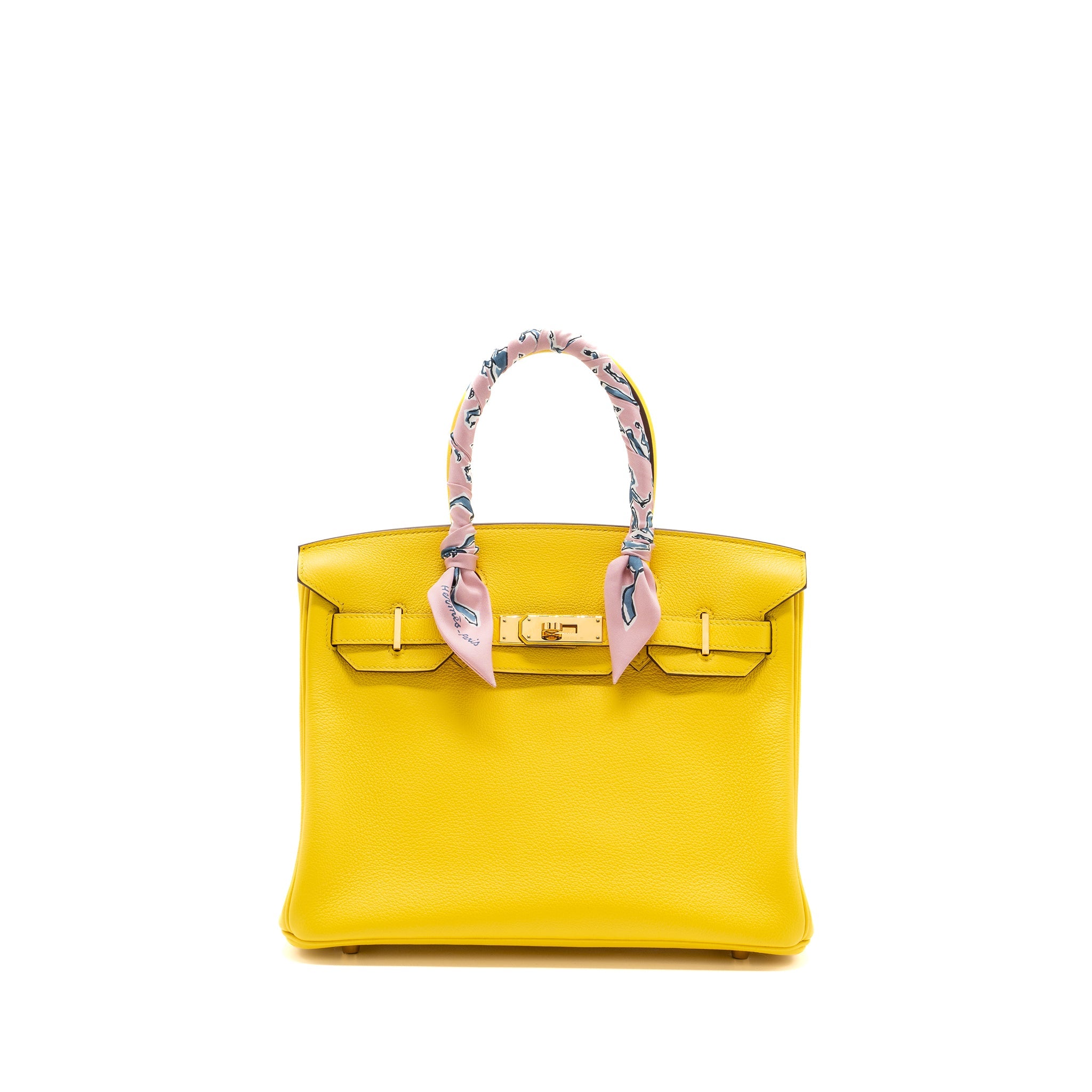 HERMES BIRKIN 30 TAURILLON NOVILLO JAUNE DE NAPLES GHW