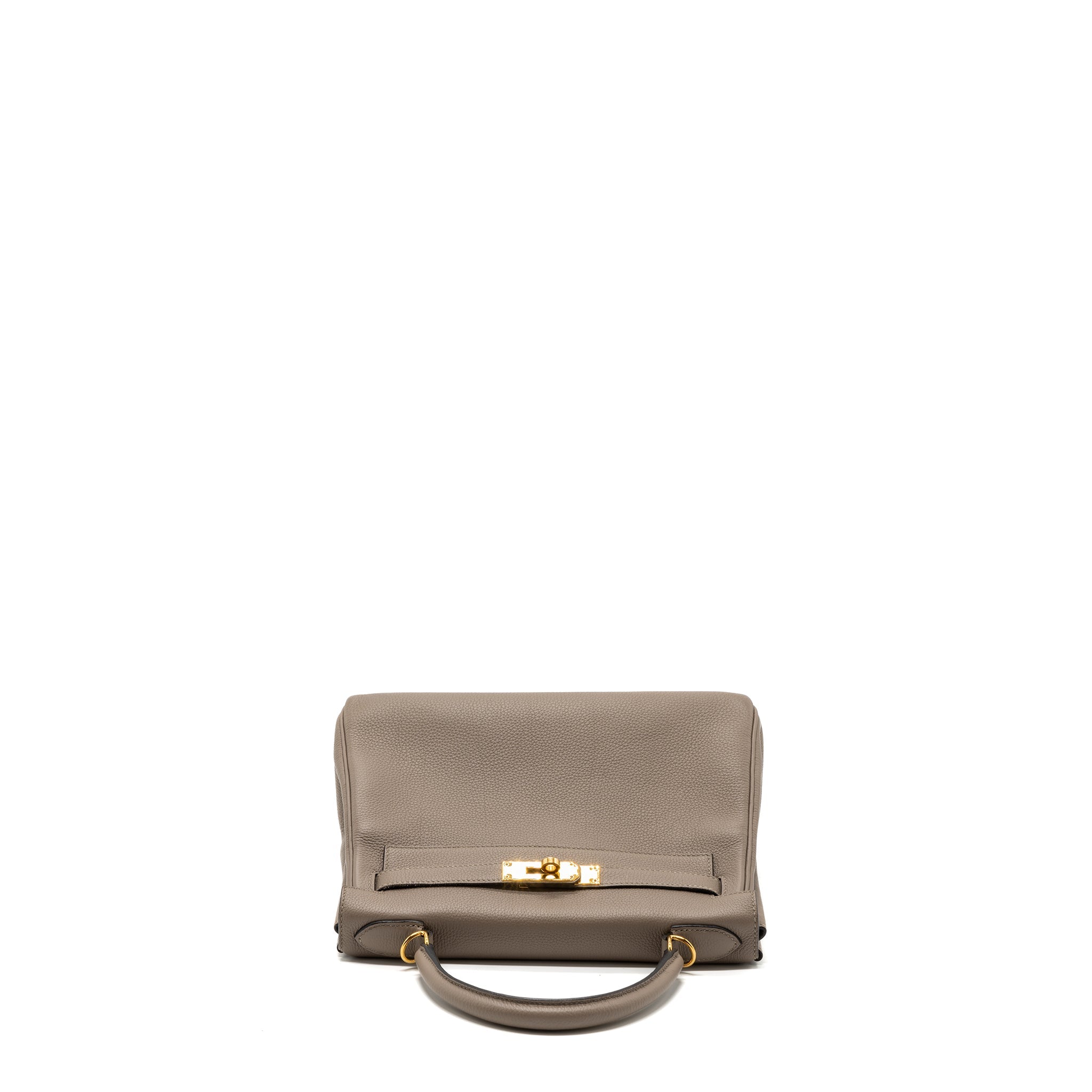 HERMES KELLY 28 TOGO GRIS ASPHALT GHW