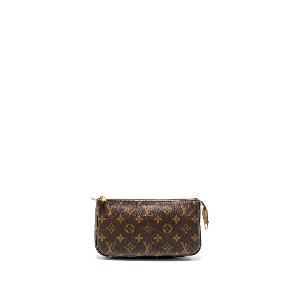 LOUIS VUITTON POCHETTE ACCESSORIES MONOGRAM CANVAS GHW