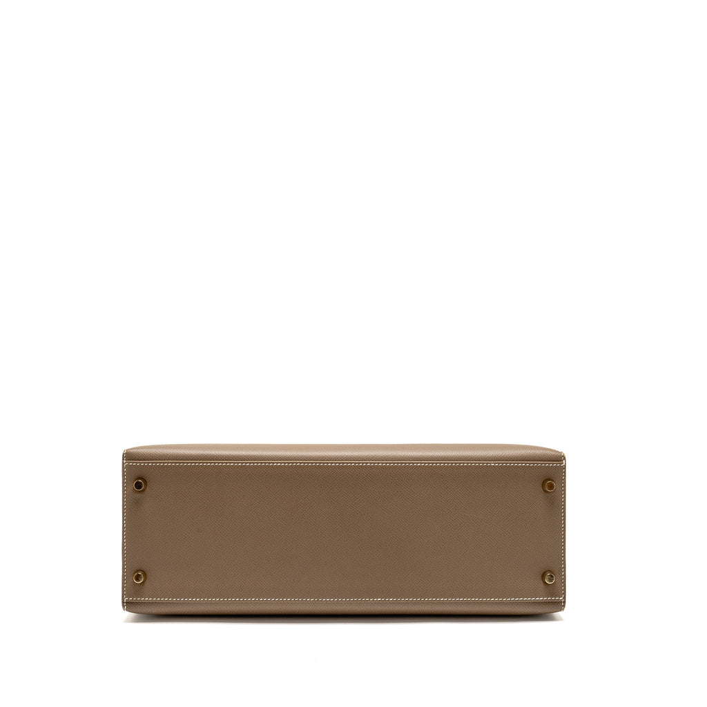 HERMES KELLY 35 EPSOM ETOUPE GHW